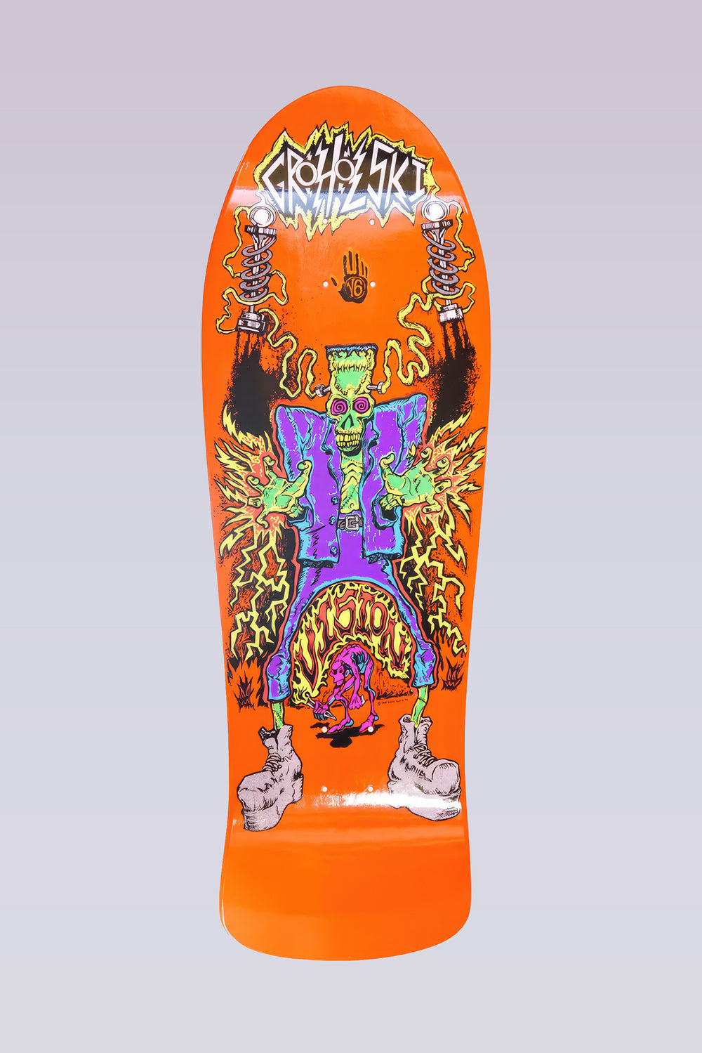 Groholski Frankenstein - Skateboard Deck - 10.25"X31.25" - Orange