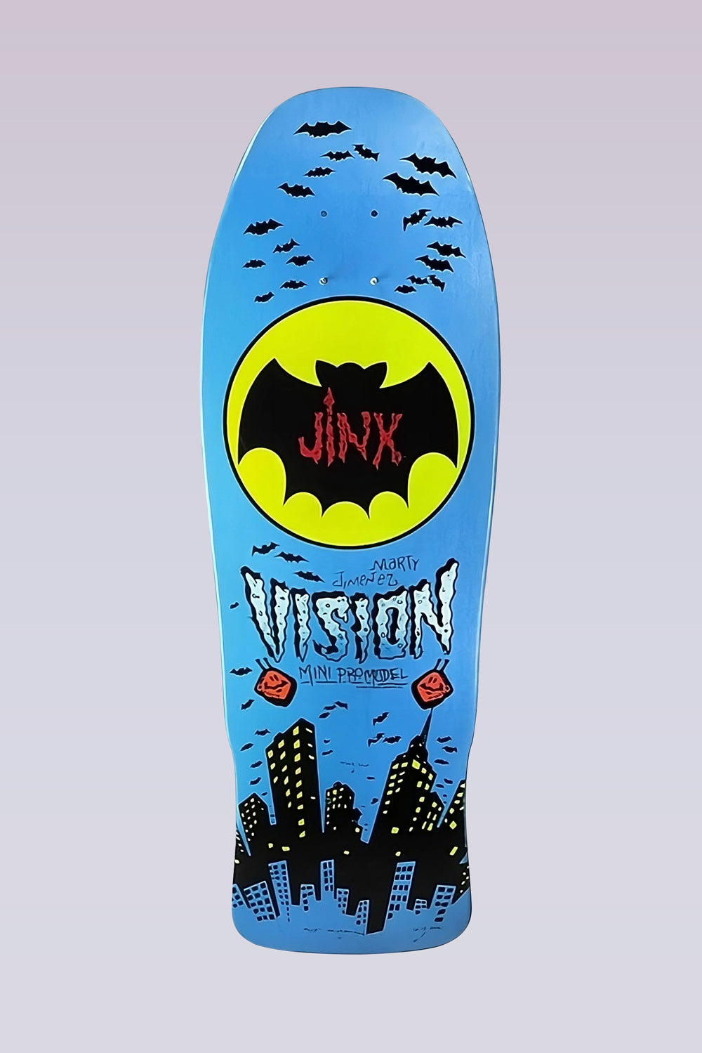 Jinx - Mini Skateboard Deck - 9.5"X29.5" - BLUE