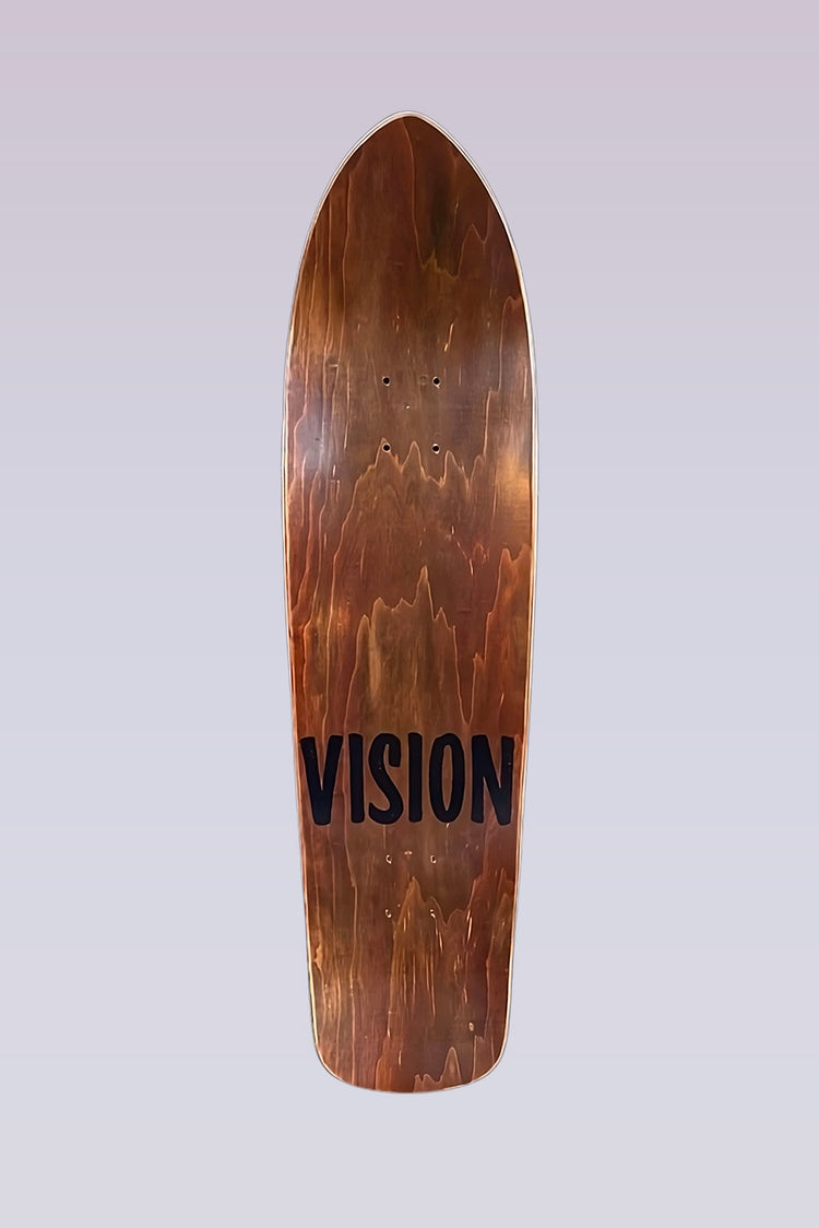 Original - Modern Shaped Skateboard Deck - 8.5"X32.25" - Pink/Black