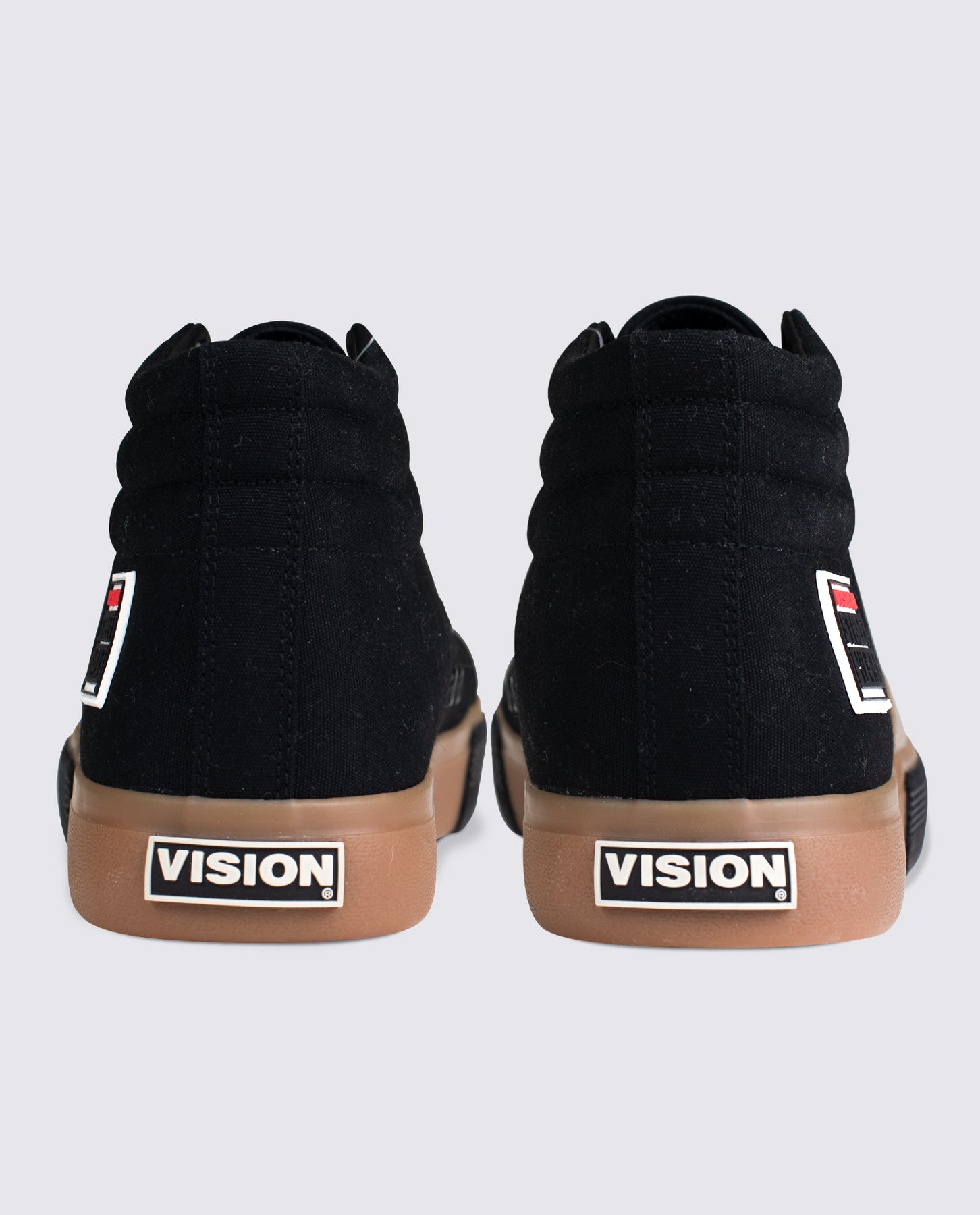 Canvas High Top Sneakers Black – VISION STREET WEAR™️ CANADA