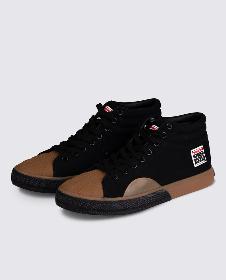 Canvas High Top Sneakers Black