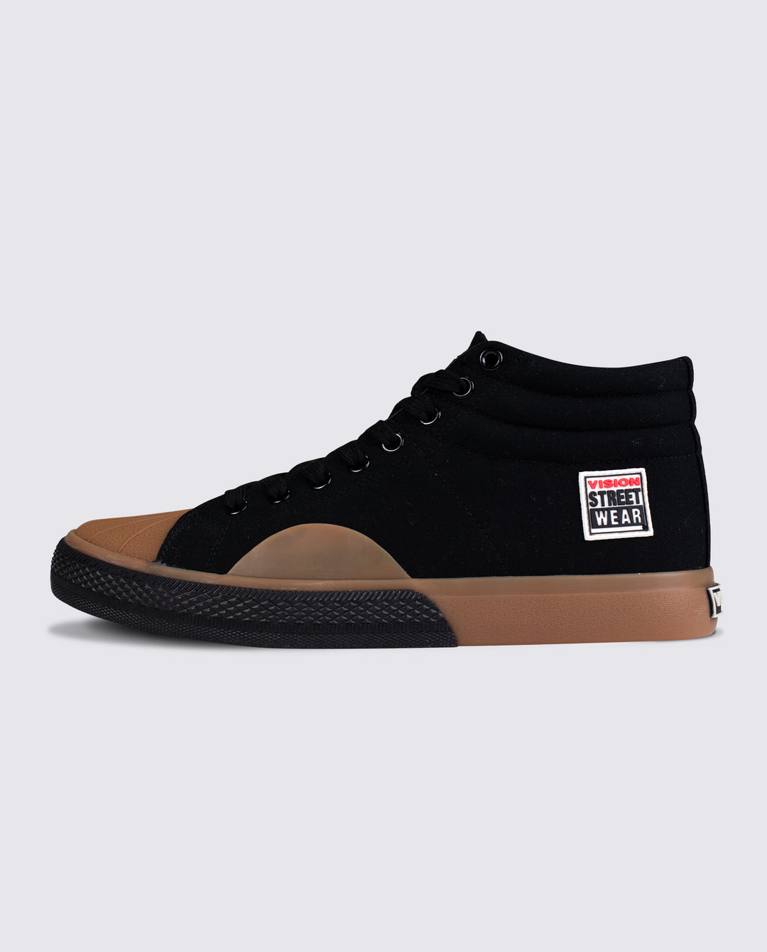 Canvas High Top Sneakers Black
