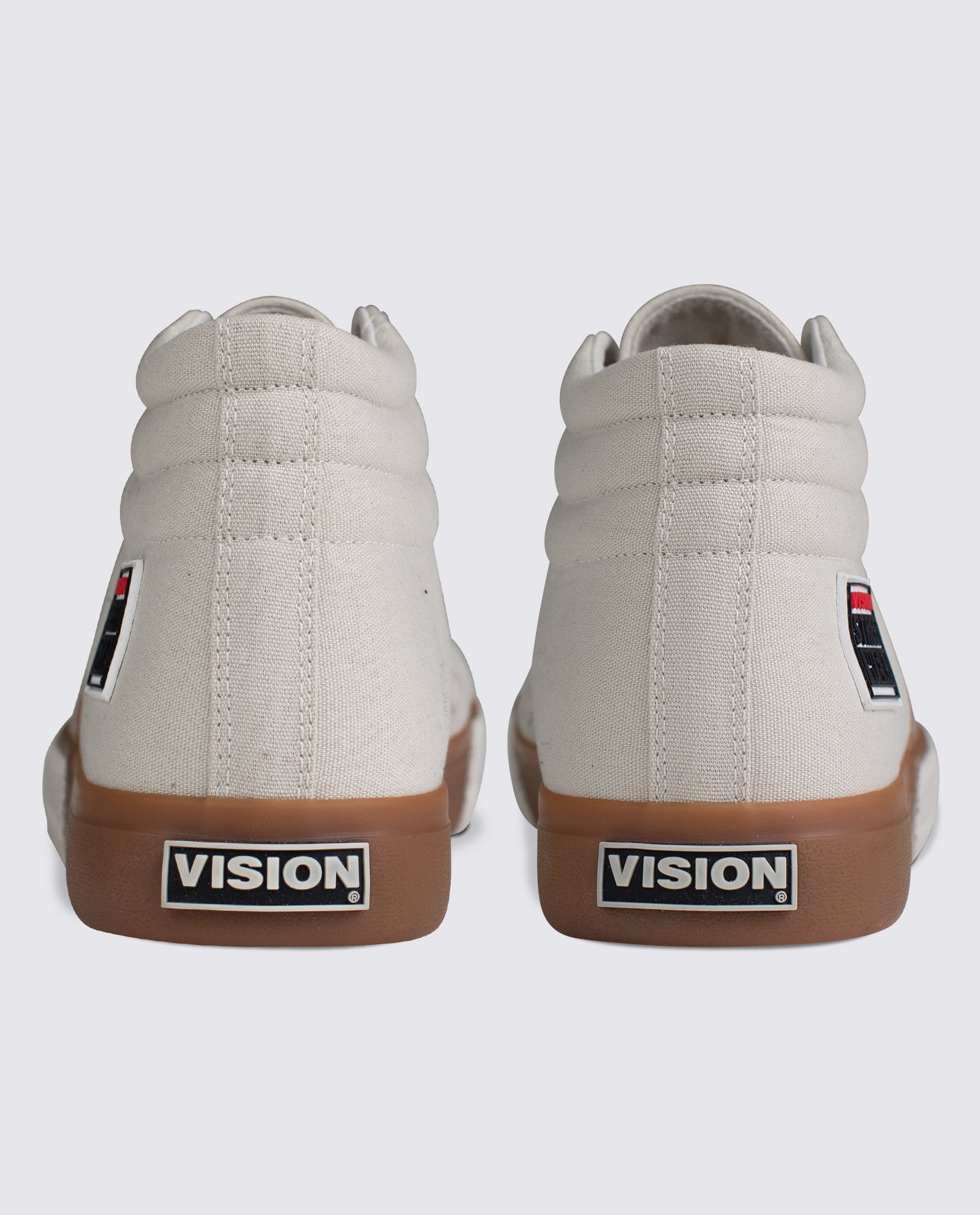 Vision Street Wear Canvas High Top Skateboard Sneakers Bone