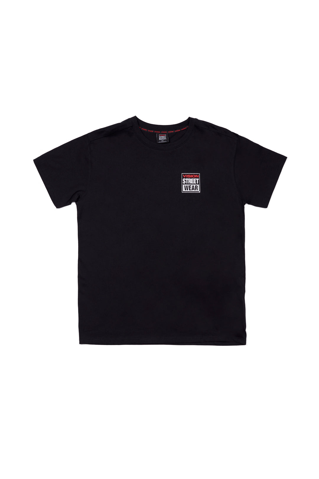 Safety Pin Logo T-Shirt- Black