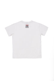 Face Print Logo T-Shirt - Ivory