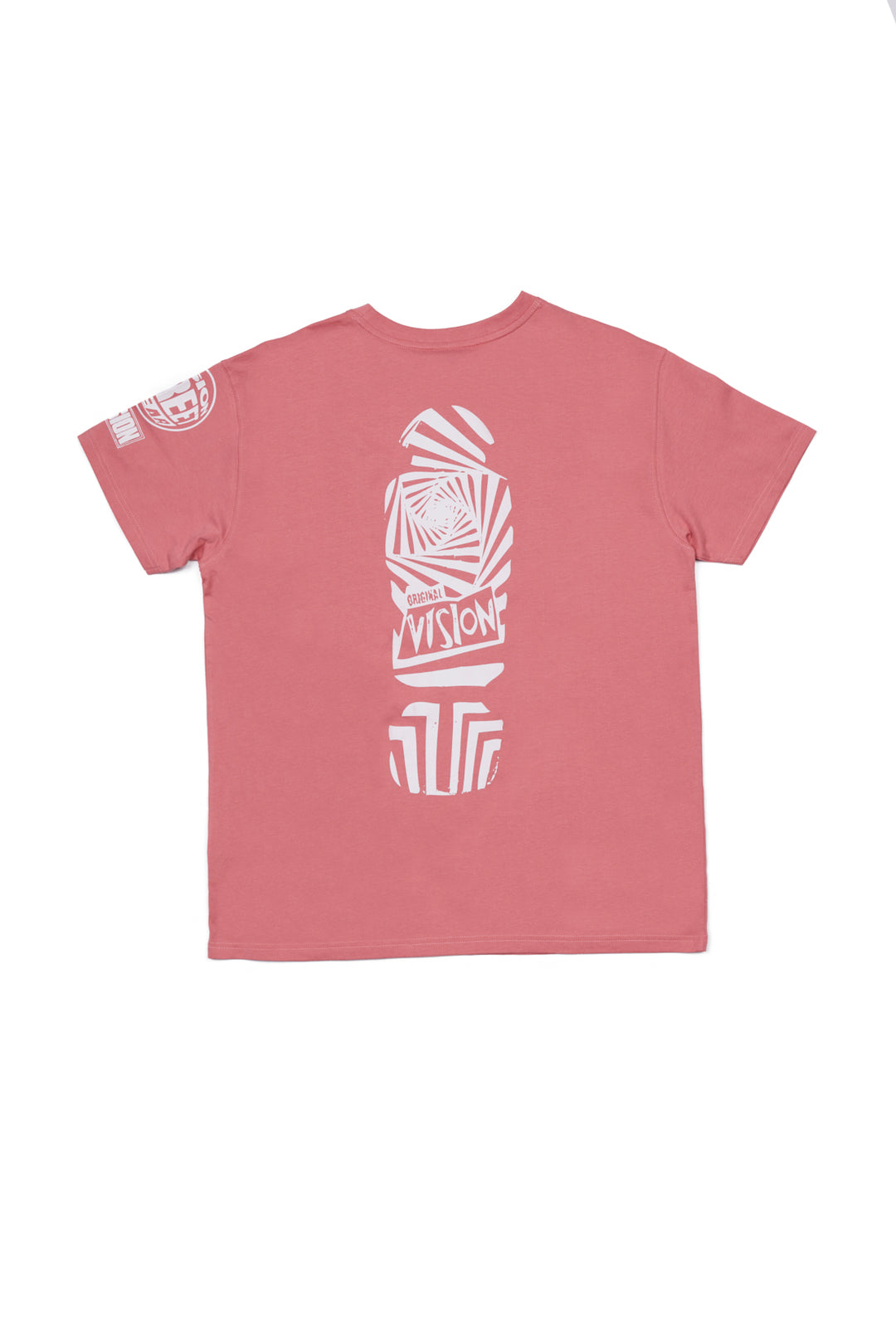 T-shirt avec logos d’équipes imprimés- Rose