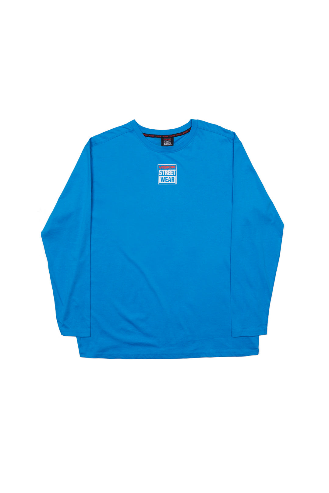 Long Sleeves Iconic Logo T-Shirt- Blue