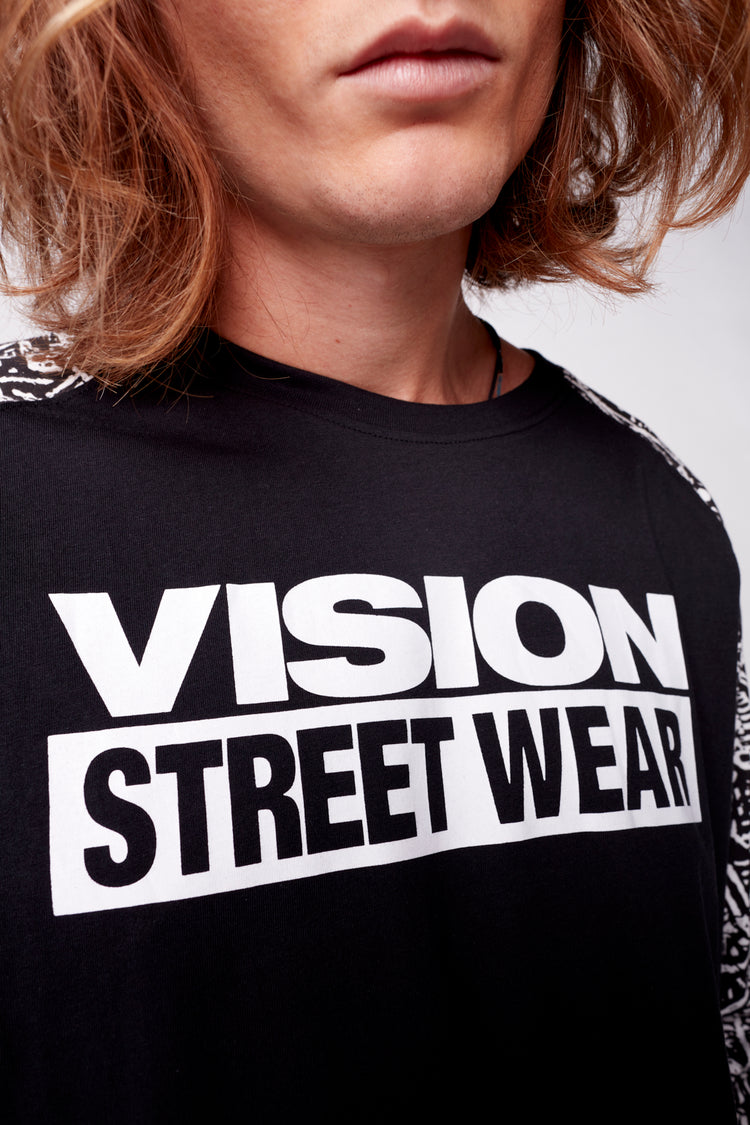 Vision Street Wear Aop Boneyard T-Shirt Black
