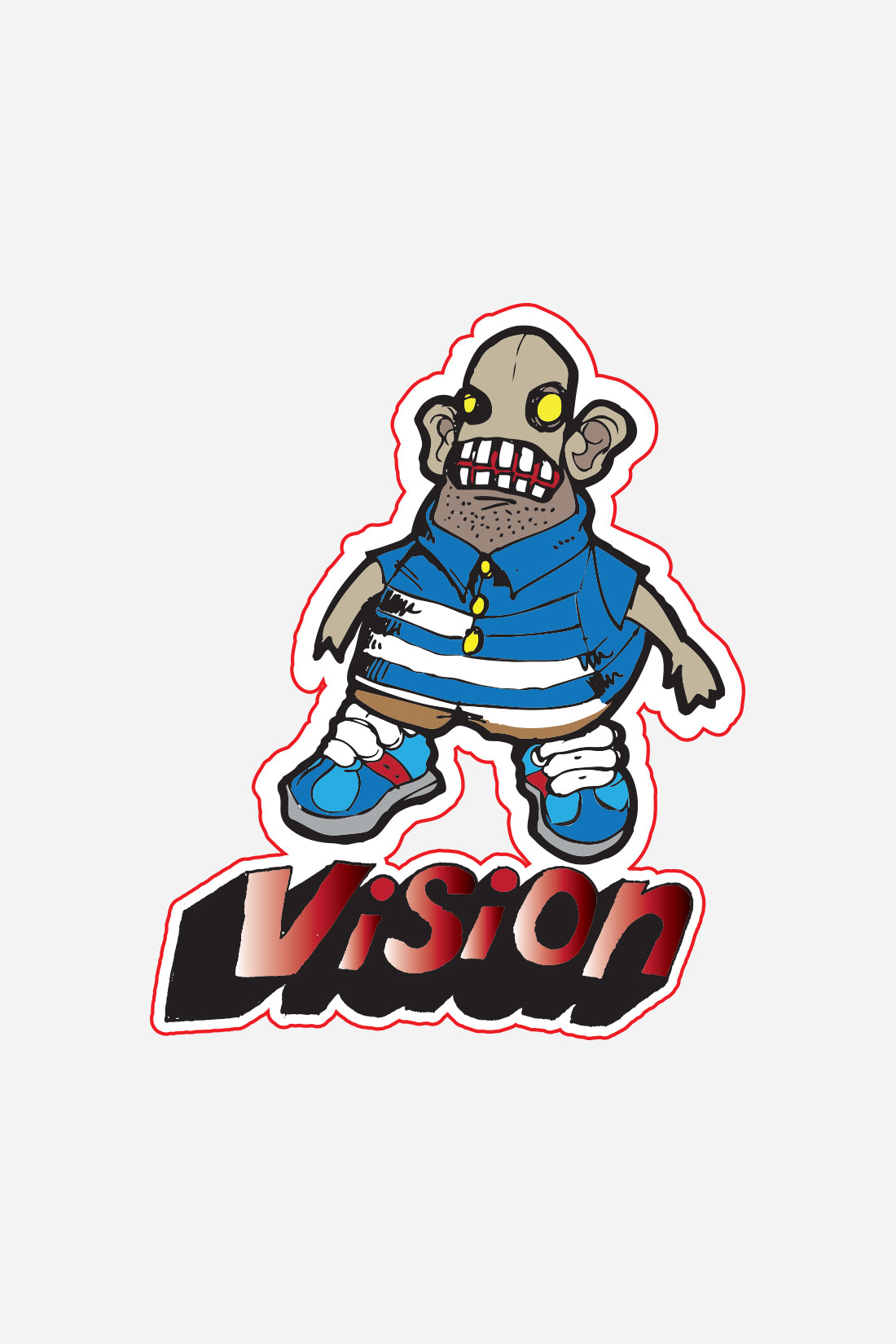 Vision Street Wear Skateboard Stickers